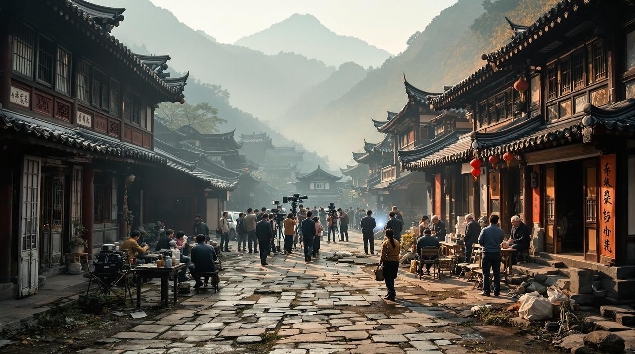 最新爆料 - 知名导演新片拍摄地遭当地居民抗议，剧组被迫更换取景地